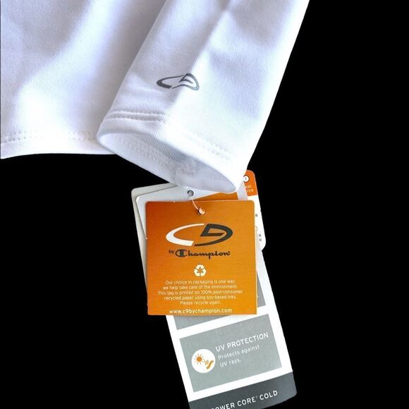 New with tags Champion white mock turtleneck compression top , base layer small - Picture 3 of 3
